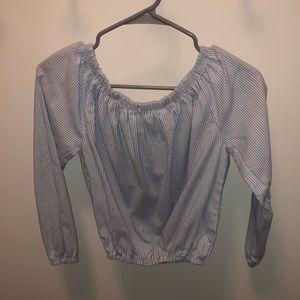 Off the shoulder top